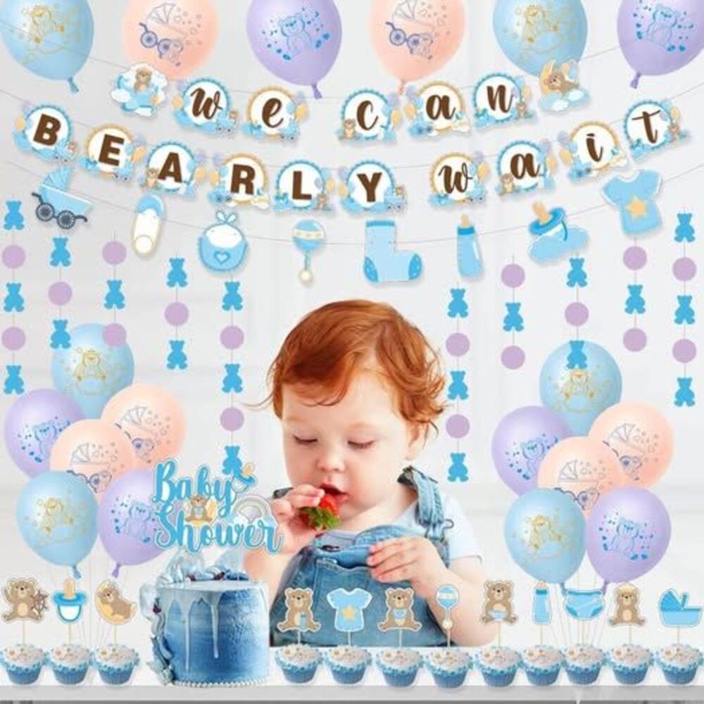 BABY SHOWER “WE CAN BEARLY WAIT” DECORATION KIT